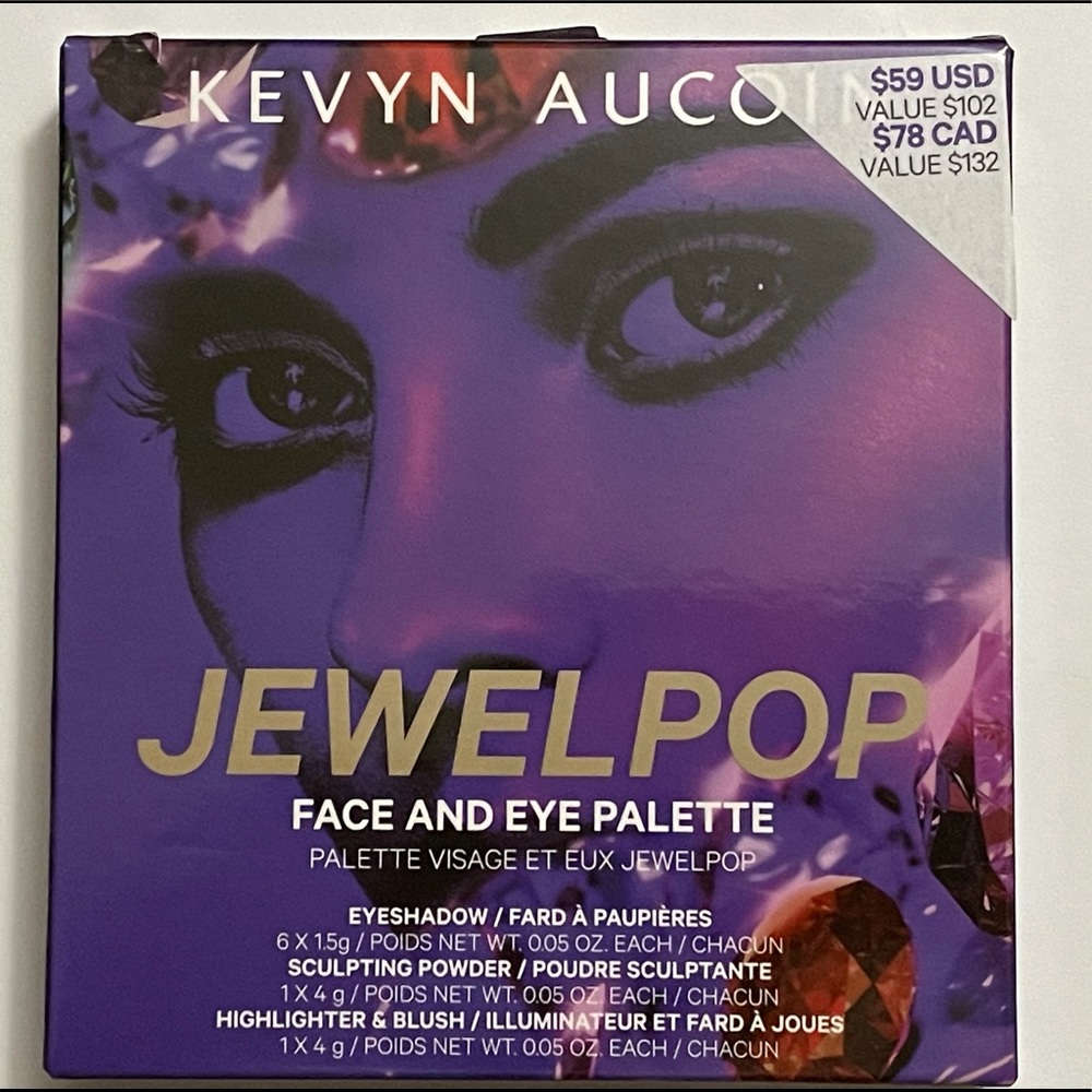 KEVYN AUCOIN JEWEL POP FACE AND EYE PALETTE